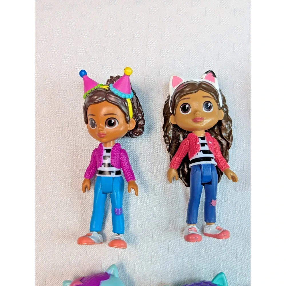 Gabby's Dollhouse Action Figure Cute Doll Collection Model Toys 7 Piece Lot